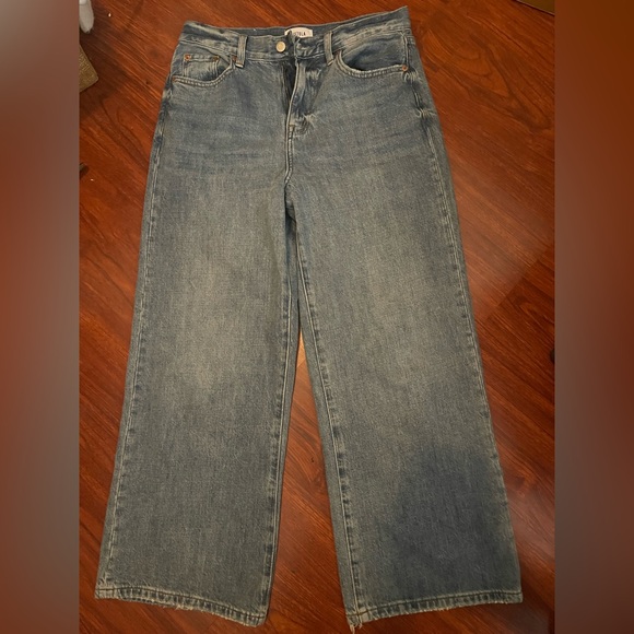 pistola Light Blue High-Rise Wide Leg Jeans - Picture 2 of 6